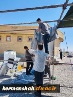 برپایی موکب شهدای تربیت معلم دانشگاه فرهنگیان کرمانشاه 5