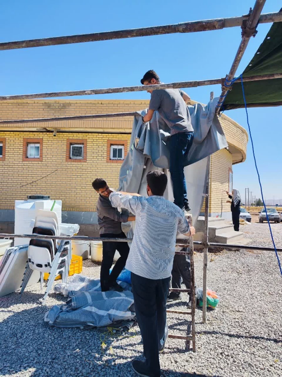 برپایی موکب شهدای تربیت معلم دانشگاه فرهنگیان کرمانشاه 5