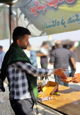 برپایی موکب شهدای تربیت معلم دانشگاه فرهنگیان کرمانشاه 10