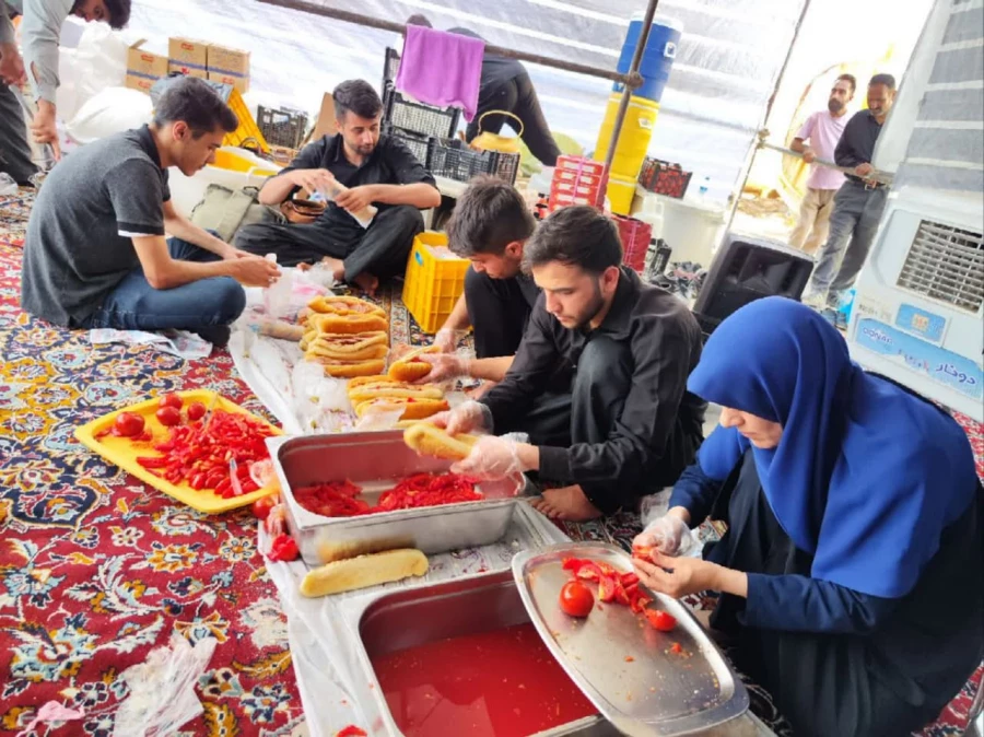 برپایی موکب شهدای تربیت معلم دانشگاه فرهنگیان کرمانشاه 15