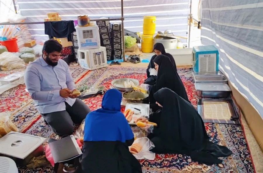 برپایی موکب شهدای تربیت معلم دانشگاه فرهنگیان کرمانشاه 18