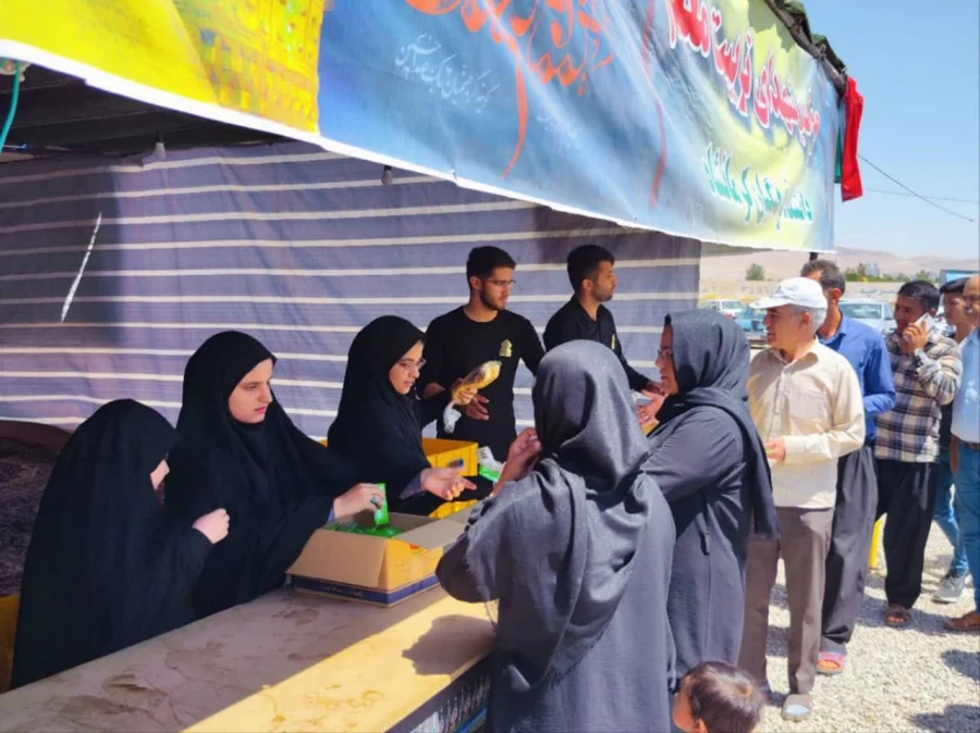 برپایی موکب شهدای تربیت معلم دانشگاه فرهنگیان کرمانشاه 19