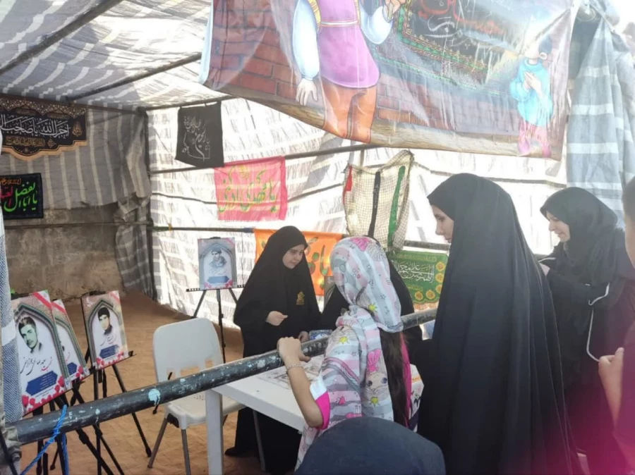 برپایی موکب شهدای تربیت معلم دانشگاه فرهنگیان کرمانشاه 20