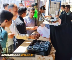 برپایی موکب شهدای تربیت معلم دانشگاه فرهنگیان کرمانشاه 21