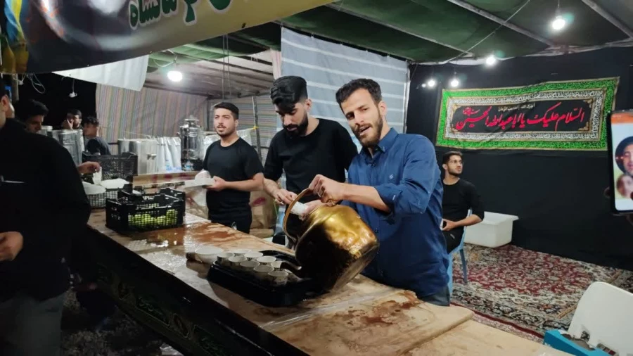 برپایی موکب شهدای تربیت معلم دانشگاه فرهنگیان کرمانشاه 25