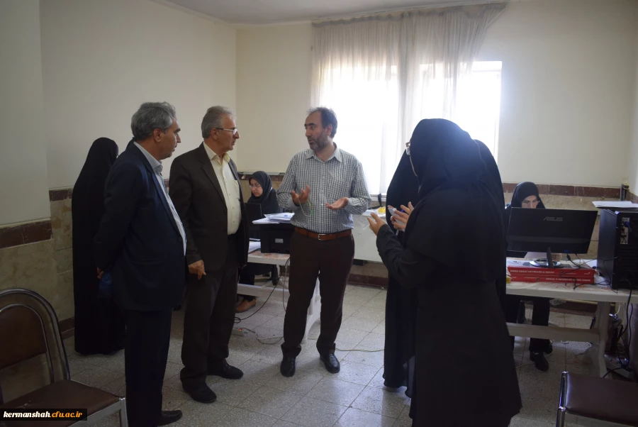 بازدید از فرایند مصاحبه از داوطلبان پذیرش چند برابر ظرفیت دانشگاه فرهنگیان کرمانشاه 2