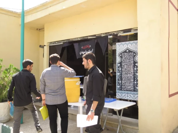 برپایی ایستگاه صلواتی به مناسبت رحلت پیامبر اکرم(ص) و شهادت امام حسن مجتبی (ع)  5