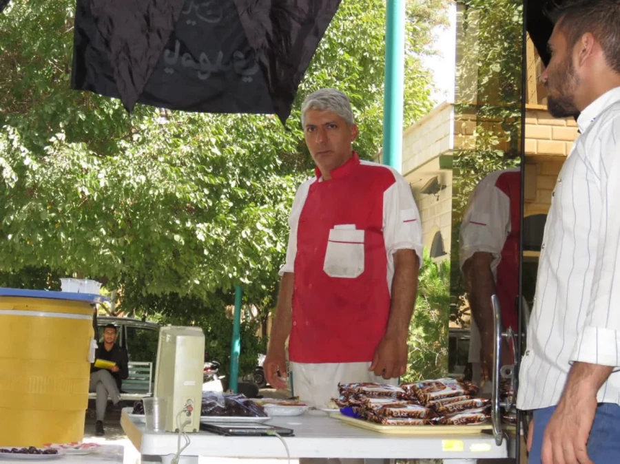 برپایی ایستگاه صلواتی به مناسبت رحلت پیامبر اکرم(ص) و شهادت امام حسن مجتبی (ع)  7