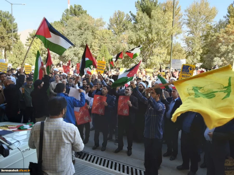 اعلام انزجارجامعه دانشگاه فرهنگیان ازجنایات صورت گرفته علیه مردم غزه 7