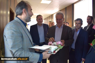 افتتاح دفتر بسیج اساتید دانشگاه فرهنگیان کرمانشاه 