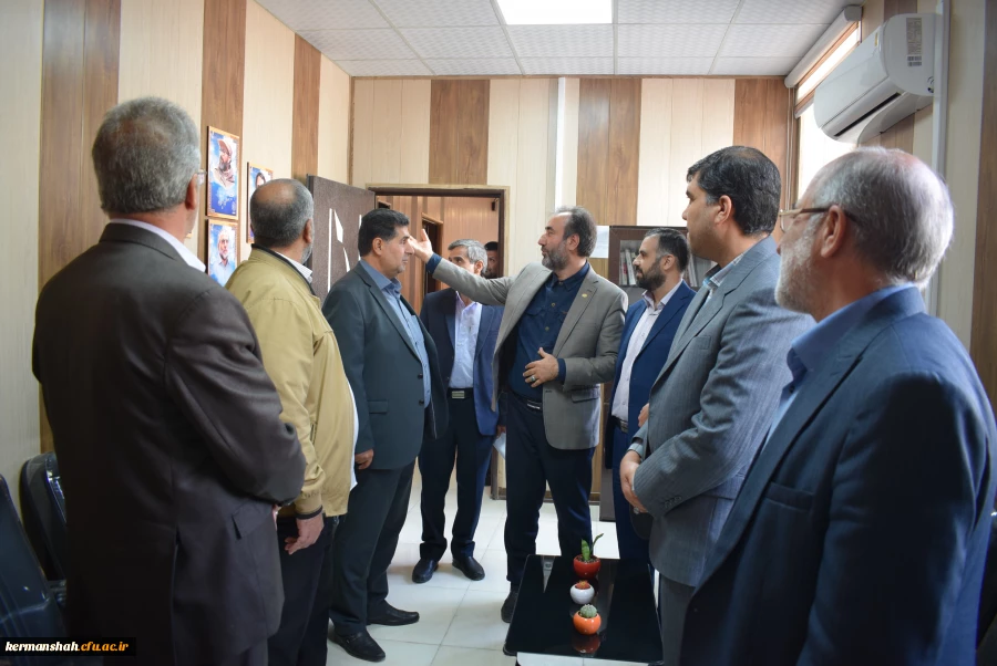 افتتاح دفتر بسیج اساتید دانشگاه فرهنگیان کرمانشاه  10