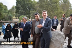 بازدید کارشناسان پژوهش و کتابداران دانشگاه فرهنگیان سراسر کشور از امکان دیدنی شهر کرمانشاه 4