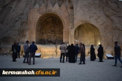 بازدید کارشناسان پژوهش و کتابداران دانشگاه فرهنگیان سراسر کشور از امکان دیدنی شهر کرمانشاه 7