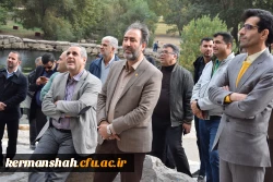 بازدید کارشناسان پژوهش و کتابداران دانشگاه فرهنگیان سراسر کشور از امکان دیدنی شهر کرمانشاه 5