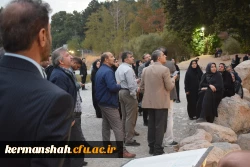 بازدید کارشناسان پژوهش و کتابداران دانشگاه فرهنگیان سراسر کشور از امکان دیدنی شهر کرمانشاه 9