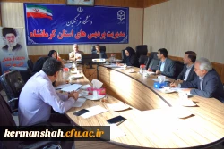 جلسه کارگروه ترفیع اعضای هیات علمی دانشگاه فرهنگیان کرمانشاه برگزار شد 2