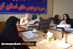 جلسه کارگروه ترفیع اعضای هیات علمی دانشگاه فرهنگیان کرمانشاه برگزار شد 6