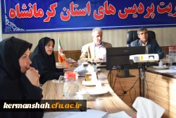 جلسه کارگروه ترفیع اعضای هیات علمی دانشگاه فرهنگیان کرمانشاه برگزار شد 13