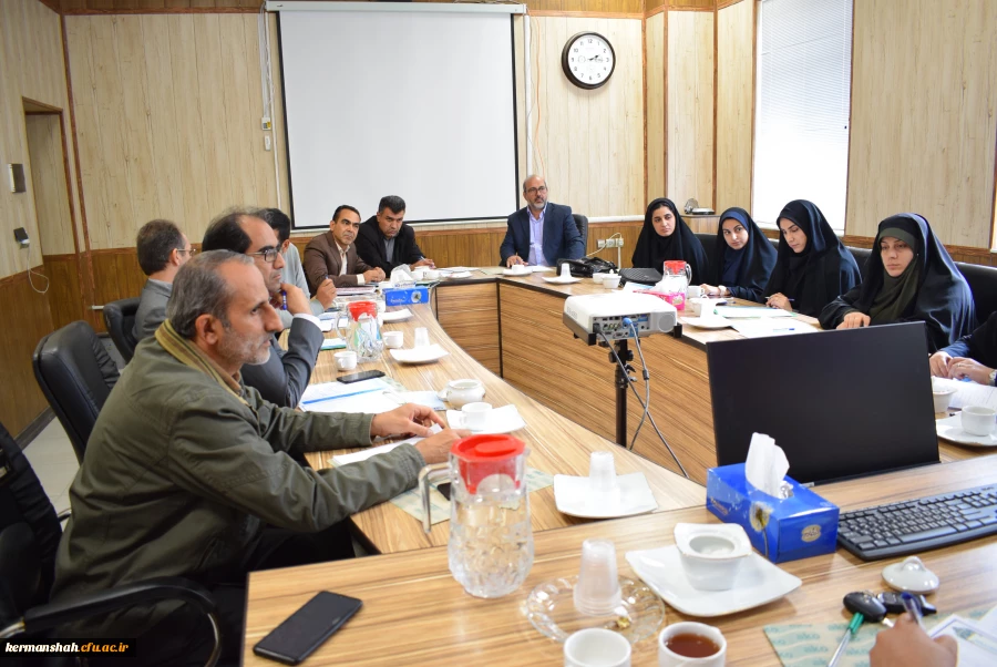 برگزاری هشتاد و چهارمین جلسه شورای فرهنگی دانشجویی دانشگاه فرهنگیان استان کرمانشاه 2