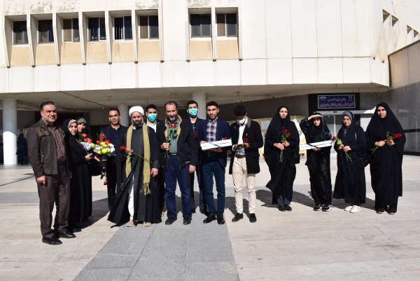 تبریک و بازدید مسئولین دانشگاه فرهنگیان کرمانشاه به مناسبت روز پرستار 2