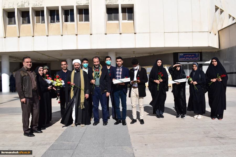 تبریک و بازدید مسئولین دانشگاه فرهنگیان کرمانشاه به مناسبت روز پرستار 2
