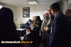 تبریک و بازدید مسئولین دانشگاه فرهنگیان کرمانشاه به مناسبت روز پرستار 4