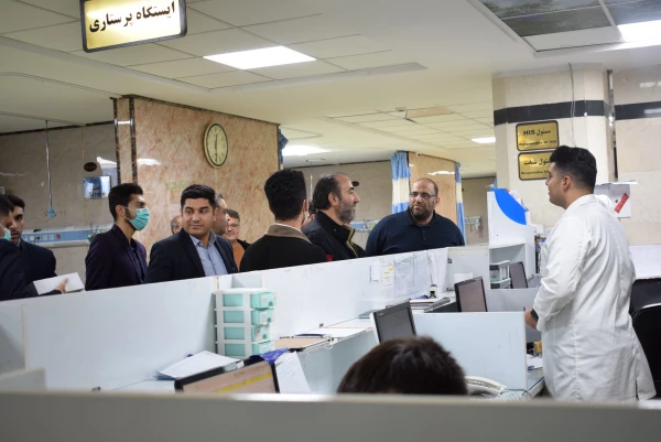 تبریک و بازدید مسئولین دانشگاه فرهنگیان کرمانشاه به مناسبت روز پرستار 8