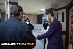 تبریک و بازدید مسئولین دانشگاه فرهنگیان کرمانشاه به مناسبت روز پرستار 13