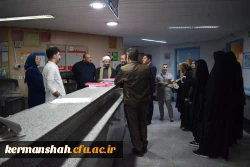 تبریک و بازدید مسئولین دانشگاه فرهنگیان کرمانشاه به مناسبت روز پرستار 15