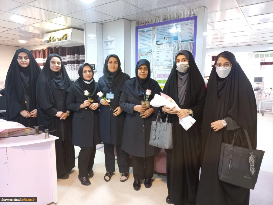 حضور دانشجومعلمان پردیس شهید صدوقی در ایستگاه پرستاری بیمارستان امام حسین علیه السلام 2