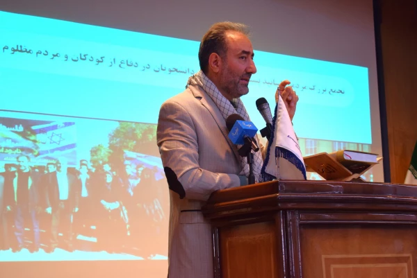 نشست سراسری ۳۰ هزارنفری  اساتید بسیجی در دانشگاه صنعتی کرمانشاه 5