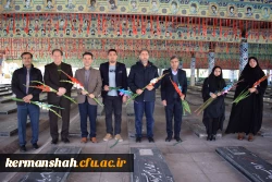 مراسم غبار روبی از مزار شهدای دانشجو معلم به مناسبت هفته بسیج 2