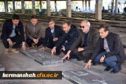 مراسم غبار روبی از مزار شهدای دانشجو معلم به مناسبت هفته بسیج 3