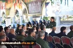مراسم غبار روبی از مزار شهدای دانشجو معلم به مناسبت هفته بسیج 7