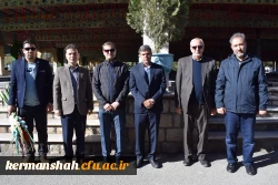 مراسم غبار روبی از مزار شهدای دانشجو معلم به مناسبت هفته بسیج 8