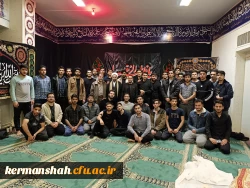برگزاری مراسم عزاداری بمناسبت ایام فاطمیه در دانشگاه فرهنگیان کرمانشاه 8