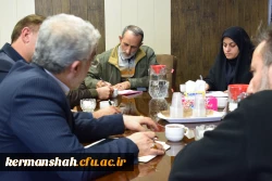 حضور مدیرکل هیات مرکزی گزینش وزارت آموزش وپرورش در دانشگاه فرهنگیان کرمانشاه 2