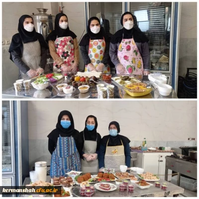 جشنواره غذای سالم به مناسبت روز دانشجو 