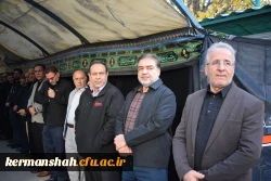 تشییع و تدفین پیکر یک شهید گمنام در دانشگاه فرهنگیان کرمانشاه 7