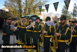 تشییع و تدفین پیکر یک شهید گمنام در دانشگاه فرهنگیان کرمانشاه 8