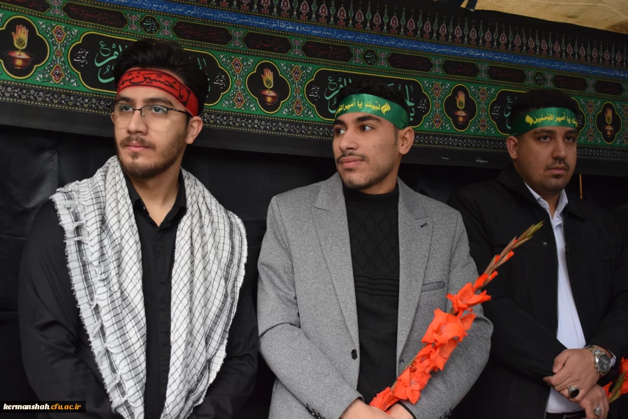 تشییع و تدفین پیکر یک شهید گمنام در دانشگاه فرهنگیان کرمانشاه 12