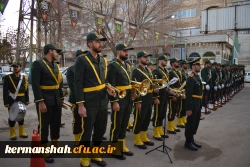 تشییع و تدفین پیکر یک شهید گمنام در دانشگاه فرهنگیان کرمانشاه 14