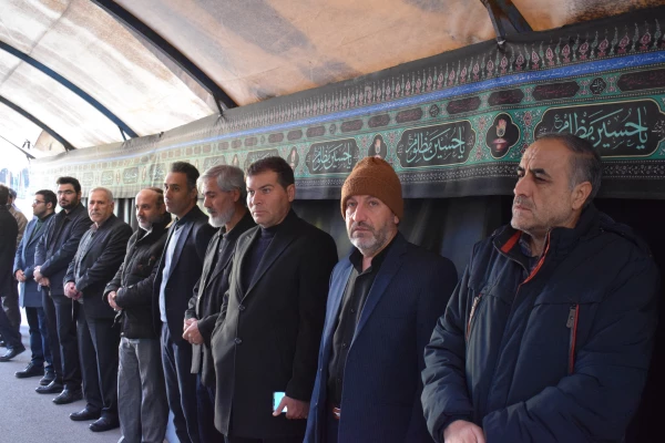 تشییع و تدفین پیکر یک شهید گمنام در دانشگاه فرهنگیان کرمانشاه 6