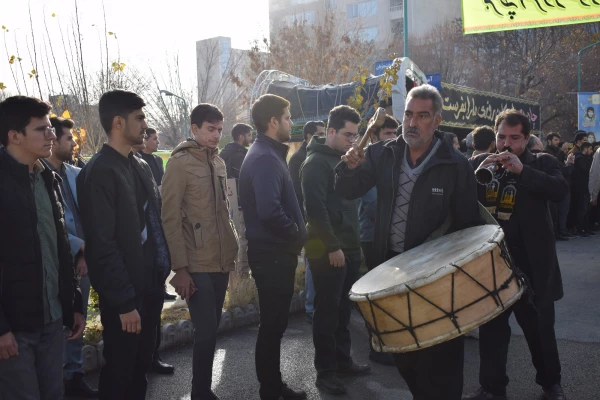 تشییع و تدفین پیکر یک شهید گمنام در دانشگاه فرهنگیان کرمانشاه 21