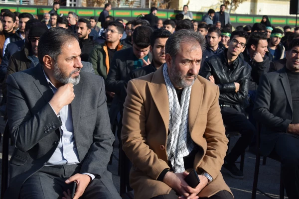 تشییع و تدفین پیکر یک شهید گمنام در دانشگاه فرهنگیان کرمانشاه 26