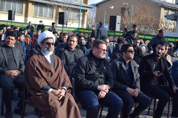 تشییع و تدفین پیکر یک شهید گمنام در دانشگاه فرهنگیان کرمانشاه 27