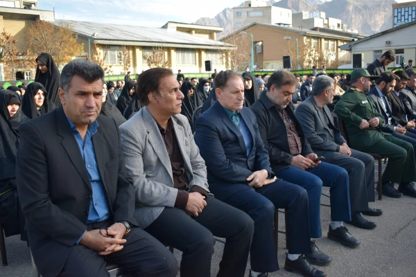 تشییع و تدفین پیکر یک شهید گمنام در دانشگاه فرهنگیان کرمانشاه 30