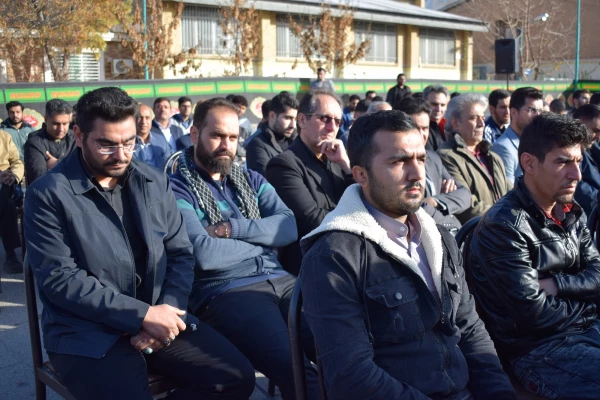 تشییع و تدفین پیکر یک شهید گمنام در دانشگاه فرهنگیان کرمانشاه 31