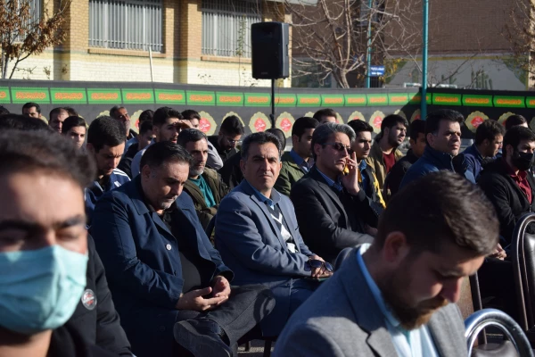 تشییع و تدفین پیکر یک شهید گمنام در دانشگاه فرهنگیان کرمانشاه 33