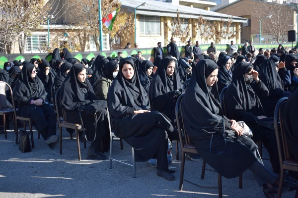 تشییع و تدفین پیکر یک شهید گمنام در دانشگاه فرهنگیان کرمانشاه 46